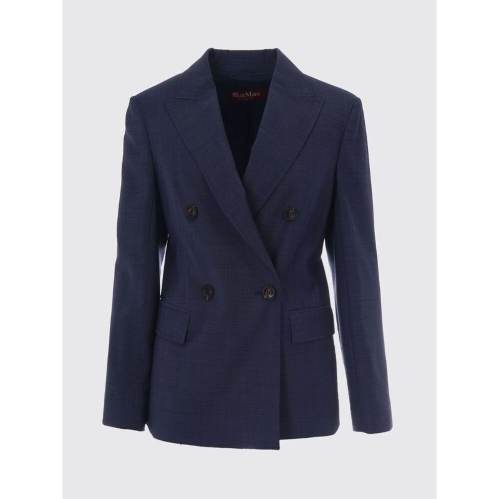 Max Mara Studio Jacket Woman Blue